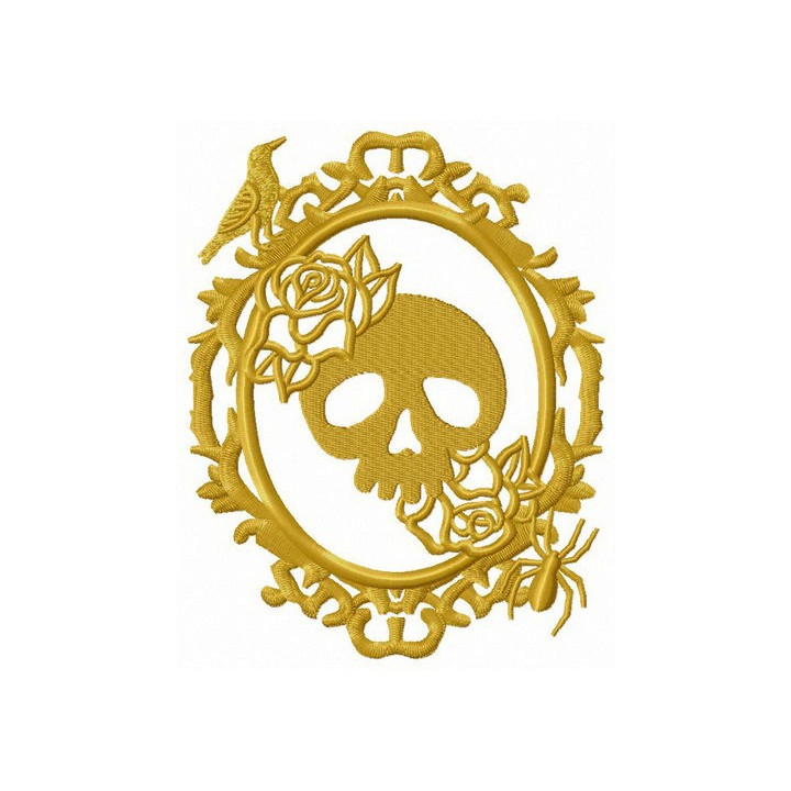 Old photoframe embroidery design - Embroidery Design