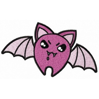 Bloodthirsty bat embroidery design - Embroidery Design