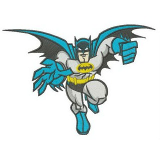 Batman catching you embroidery design - Embroidery Design
