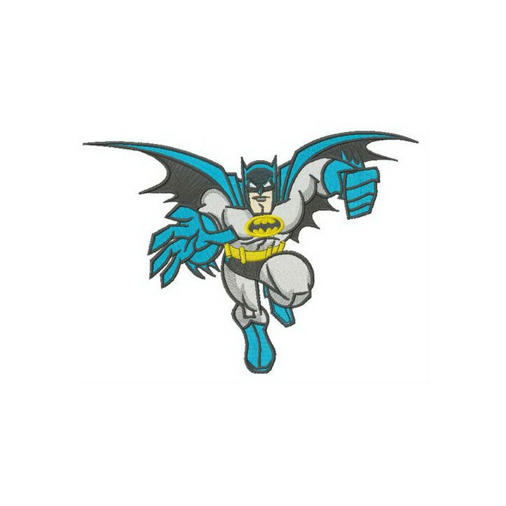 Batman catching you embroidery design - Embroidery Design