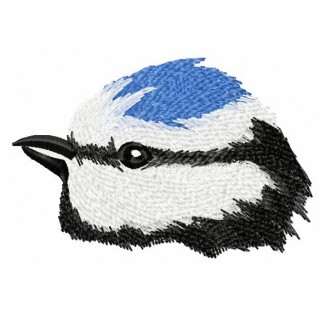 Birdie's head embroidery design - Embroidery Design