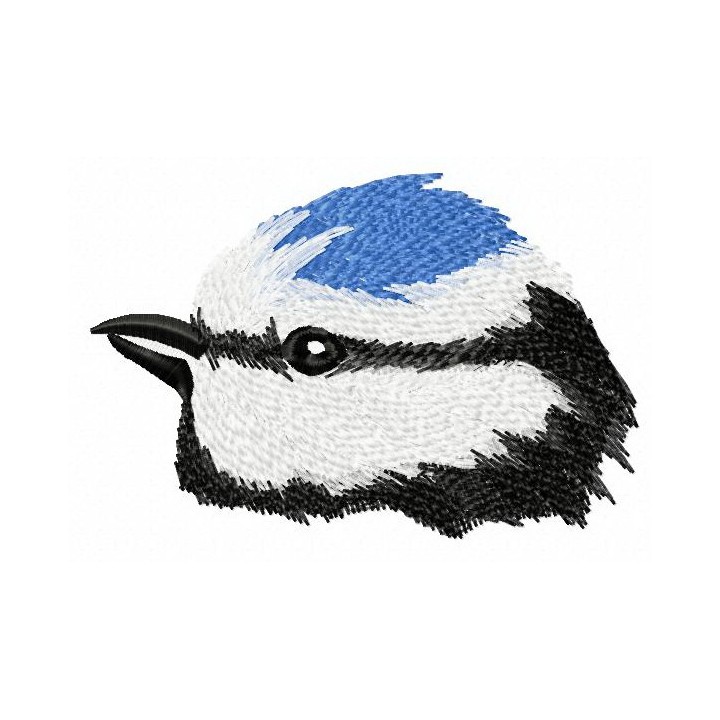 Birdie's head embroidery design - Embroidery Design