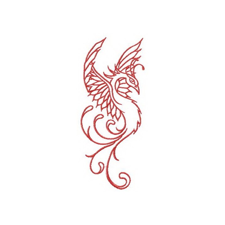 My dreams about firebird embroidery design - Embroidery Design