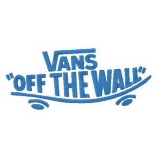 Vans alternative logo embroidery design - Embroidery Design