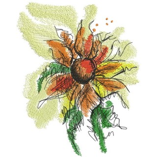 Summer flashback embroidery design - Embroidery Design