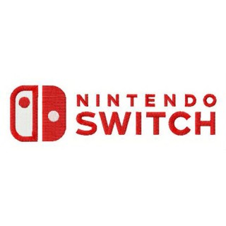Nintendo Switch logo embroidery design - Embroidery Design
