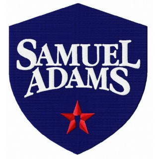 Samuel Adams logo embroidery design - Embroidery Design