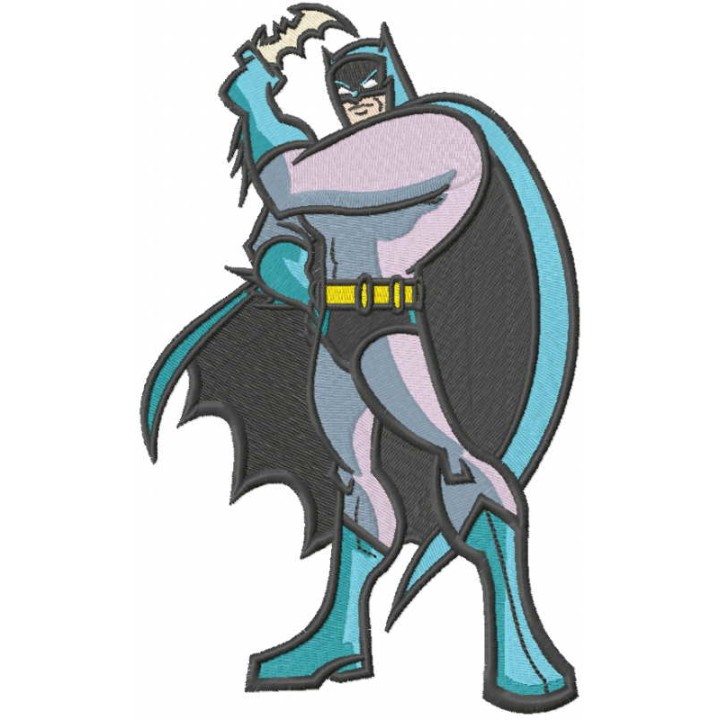 Batman hero embroidery design - Embroidery Design