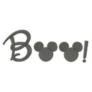 Mickie Boo embroidery design - Embroidery Design