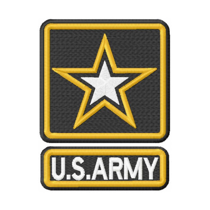 U.S. Army embroidery design - Embroidery Design
