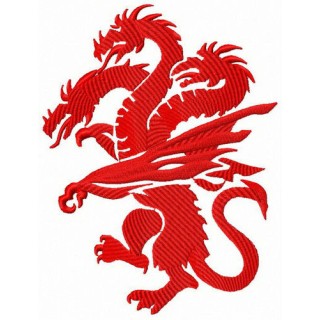 Targaryen's dragon embroidery design - Embroidery Design