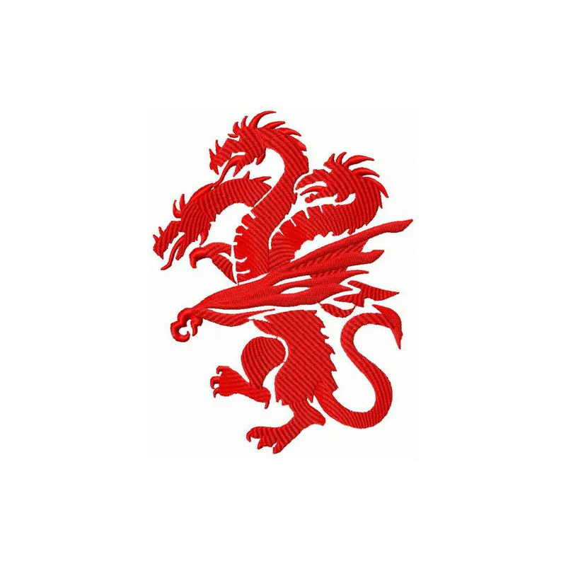 Targaryen's dragon embroidery design featuring intricate details, perfect for Game of Thrones themed projects.