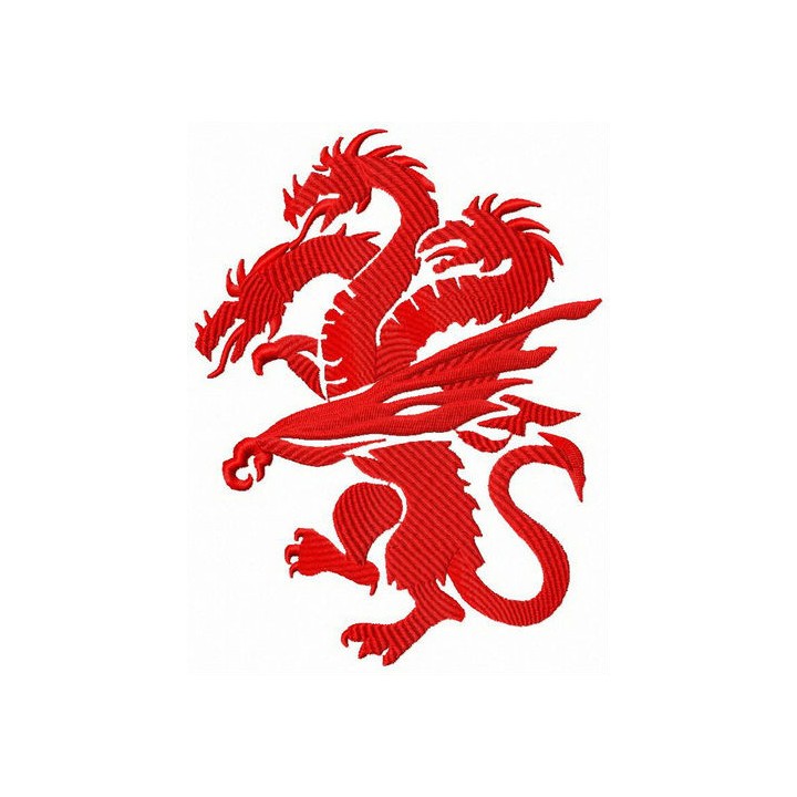 Targaryen's dragon embroidery design - Embroidery Design