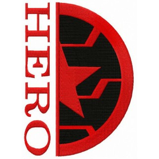 Hero Winter Soldier embroidery design - Embroidery Design