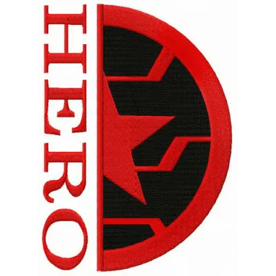 Hero Winter Soldier embroidery design featuring intricate details, perfect for stitching on jackets and hoodies.