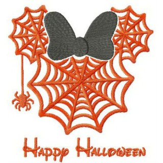 Minnie Happy Halloween embroidery design - Embroidery Design