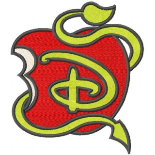 Disney Descendants Logo embroidery design - Embroidery Design