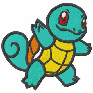 Squirtle embroidery design - Embroidery Design