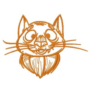 My old cat embroidery design - Embroidery Design