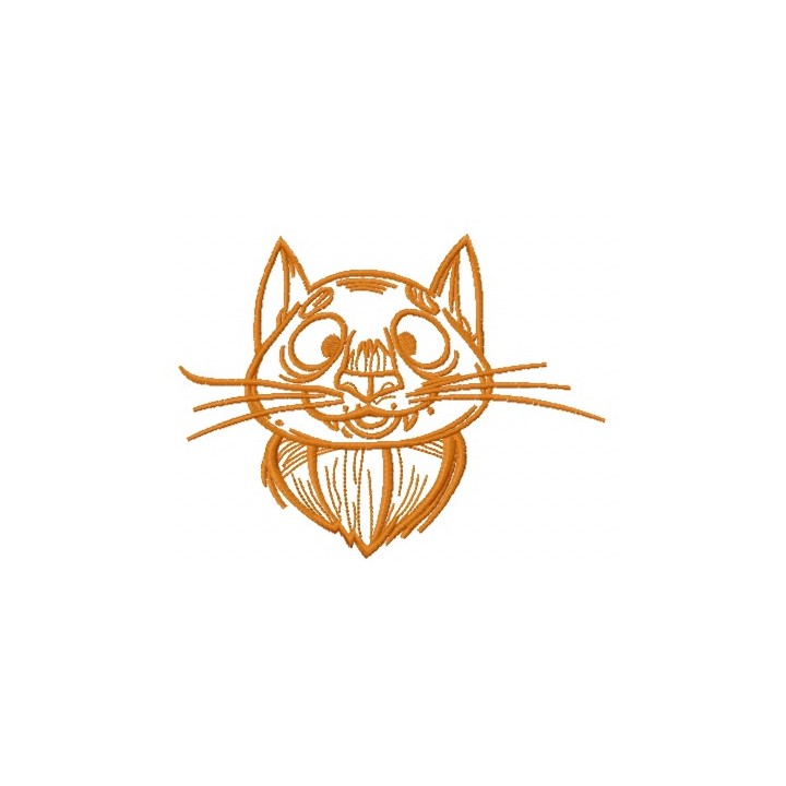 My old cat embroidery design - Embroidery Design