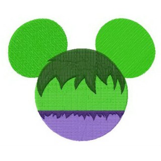 Hulk Mickey embroidery design - Embroidery Design
