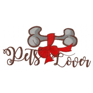 Pets lover embroidery design - Embroidery Design