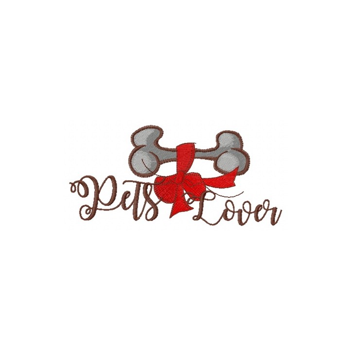Pets lover embroidery design - Embroidery Design