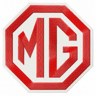 MG logo embroidery design - Embroidery Design