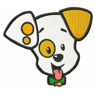 Bubble Puppy muzzle embroidery design - Embroidery Design