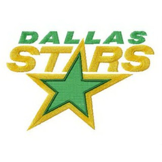Dallas Stars alternative logo embroidery design - Embroidery Design