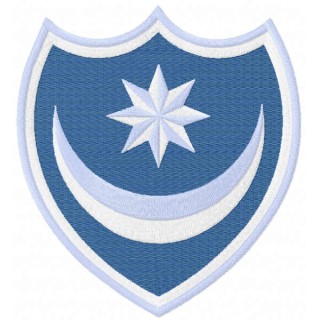 Portsmouth Fc Logo 2019 embroidery design - Embroidery Design