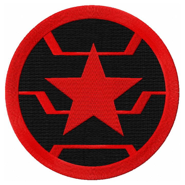 Winter soldier embroidery design - Embroidery Design