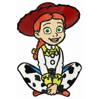 Pretty Jessie embroidery design - Embroidery Design