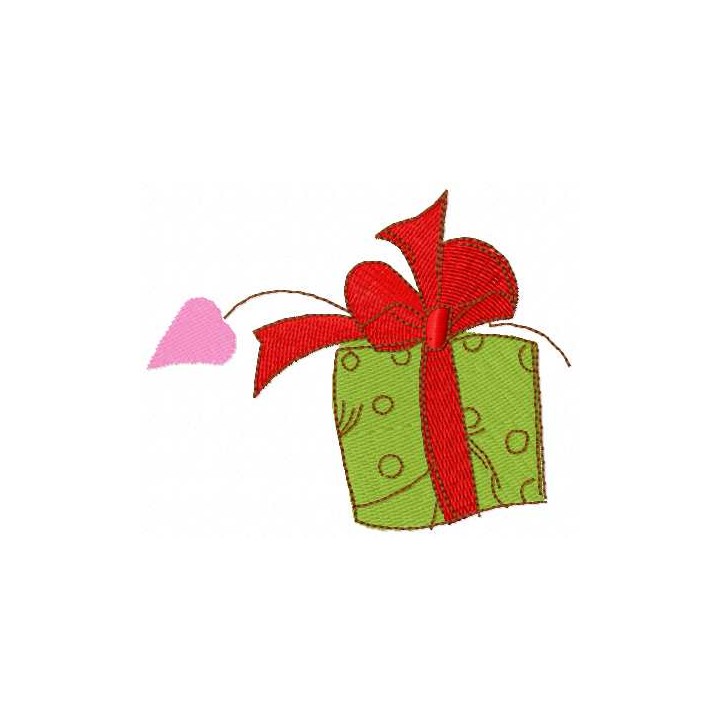 Gift for St. Valentine's Day embroidery design - Embroidery Design