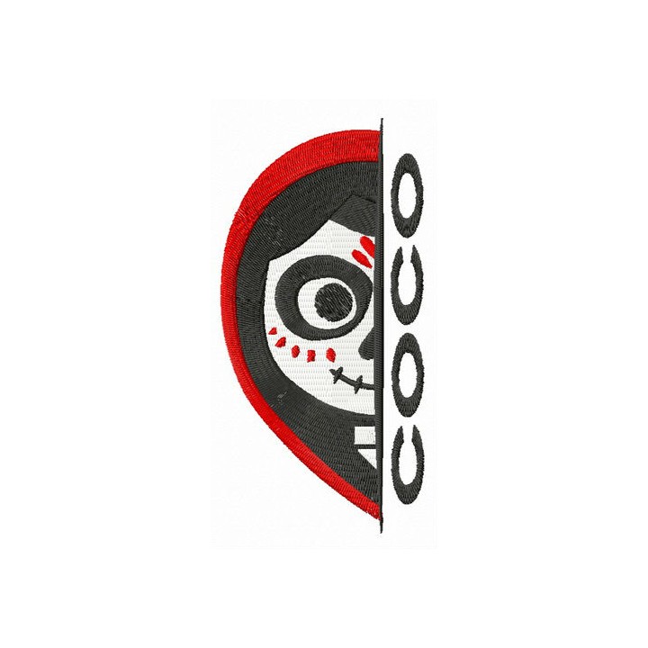 Miguel Rivera Coco embroidery design - Embroidery Design