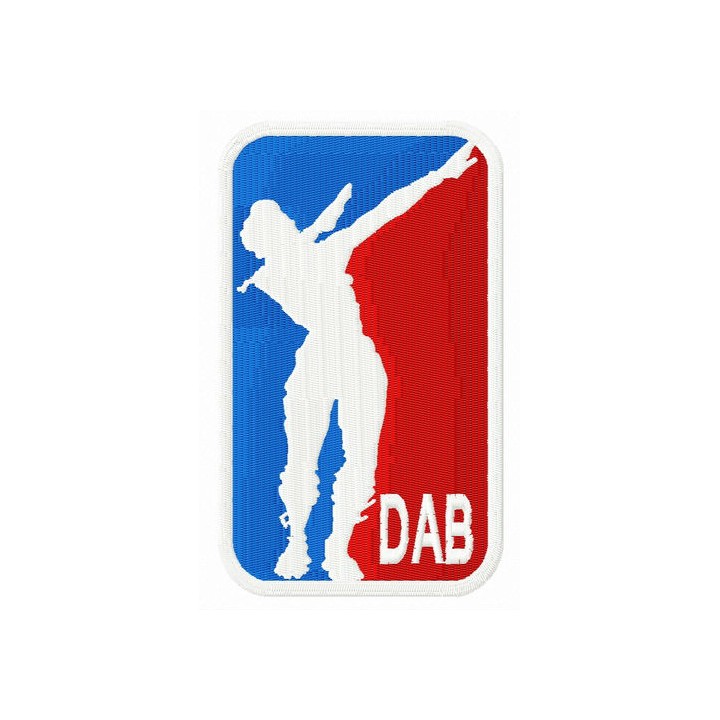 Dab embroidery design - Embroidery Design