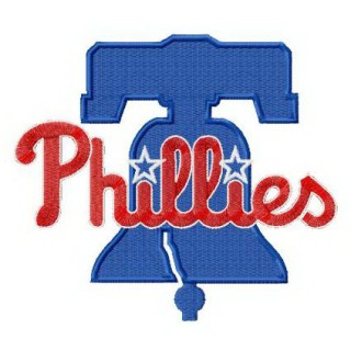 Philadelphia Phillies logo embroidery design - Embroidery Design