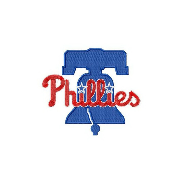 Philadelphia Phillies logo embroidery design - Embroidery Design