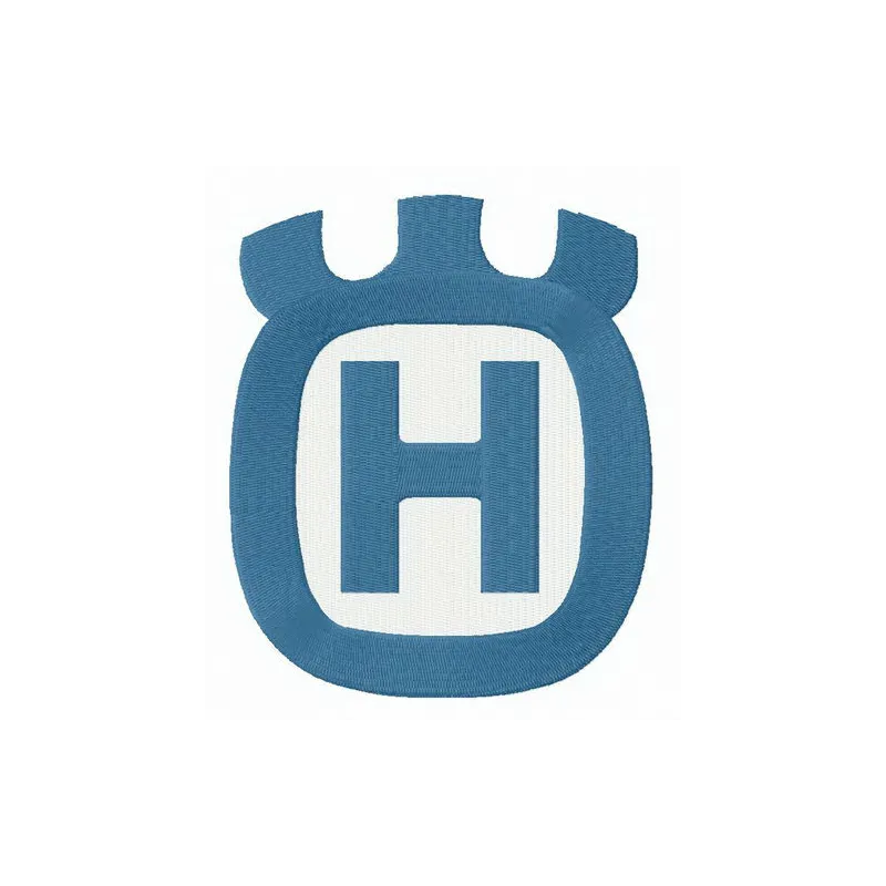 Preview of Husqvarna Sewing Machines alternative logo embroidery design for stitching on various fabrics.