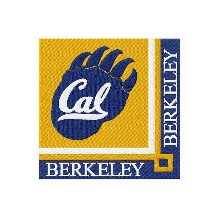 California Golden Bears logo embroidery design - Embroidery Design