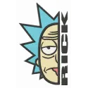Preview of Rick embroidery design featuring the iconic character from Rick and Morty, ready for stitching.
