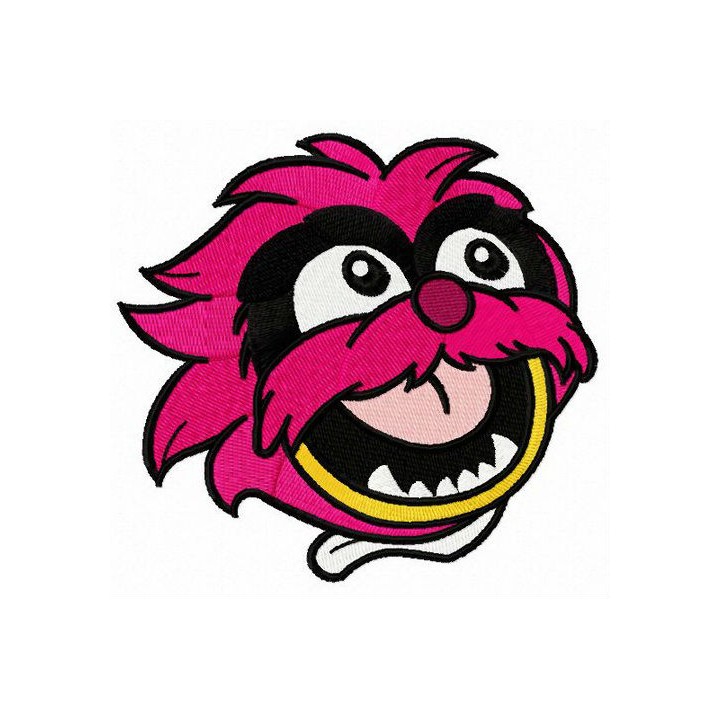 Baby Animal face embroidery design - Embroidery Design