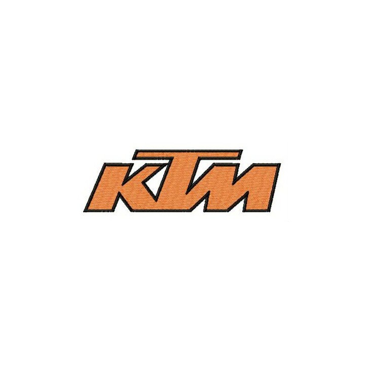 KTM alternative logo embroidery design - Embroidery Design