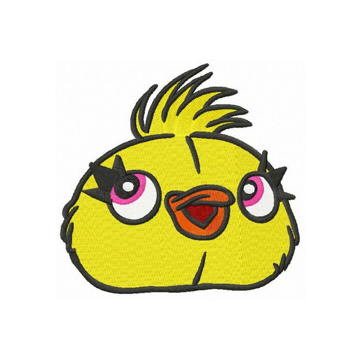 Ducky head embroidery design - Embroidery Design