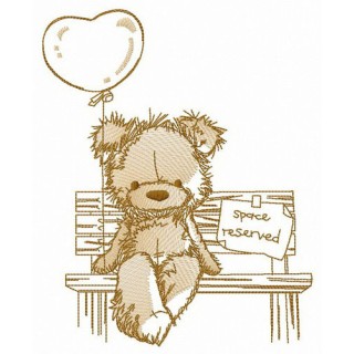 Waiting for you embroidery design - Embroidery Design