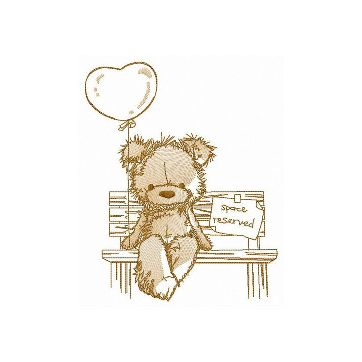 Waiting for you embroidery design - Embroidery Design