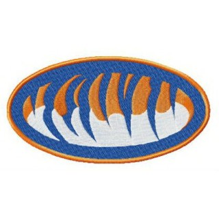Auburn Tigers alternative logo embroidery design - Embroidery Design