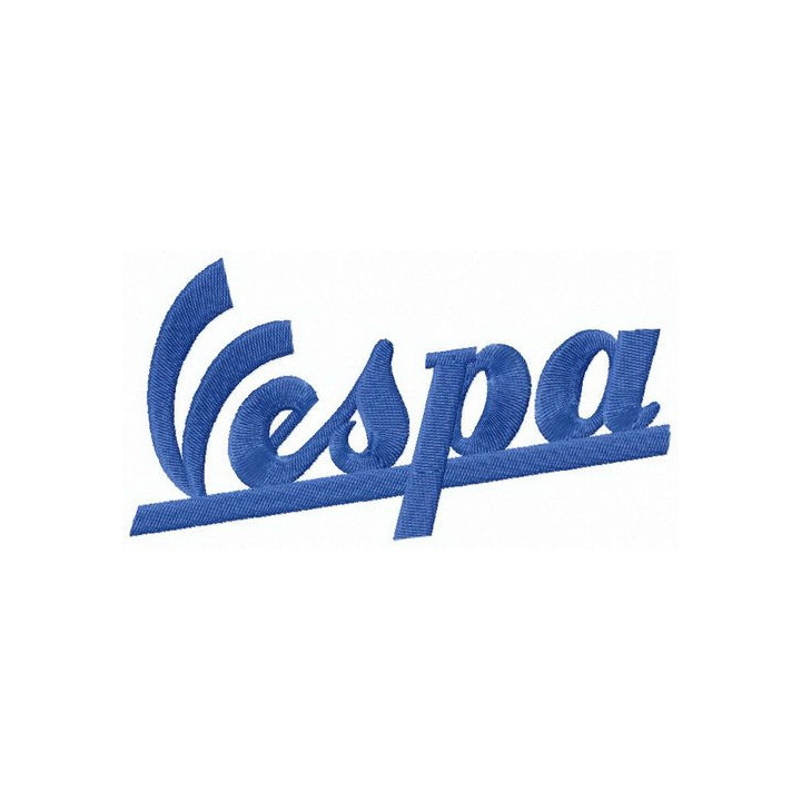 Vespa logo embroidery design - Embroidery Design