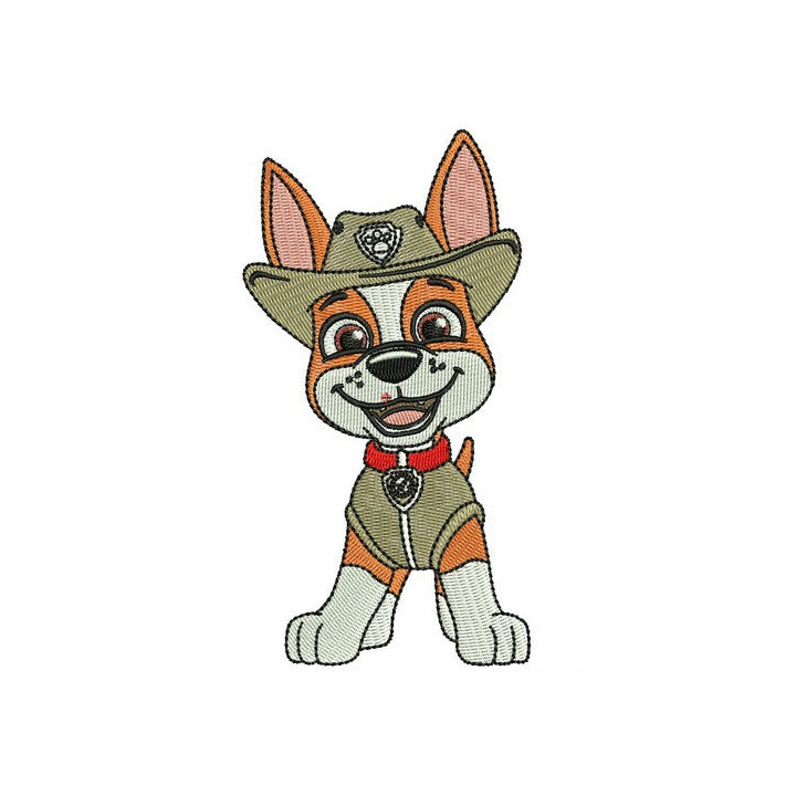 Tracker embroidery design - Embroidery Design