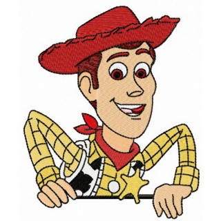 Cowboy Woody embroidery design - Embroidery Design